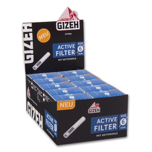 Gizeh Black Active Filter 6mm 10x34