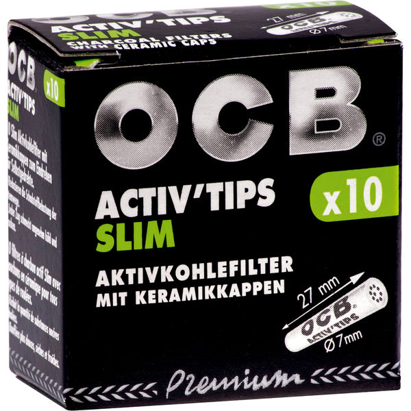 OCB Activ Tips Slim 7mm