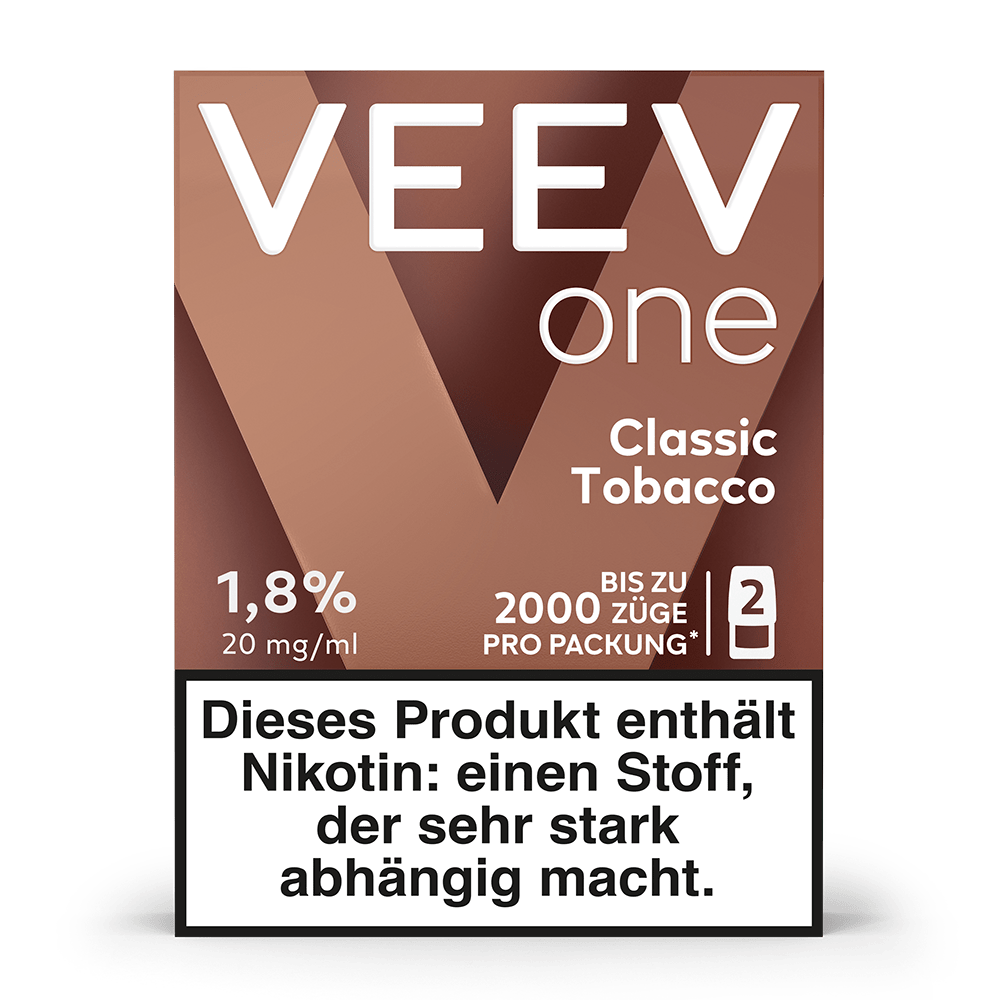 Veev One Nachfüllpackung - 2er-Pack Classic Tobacco