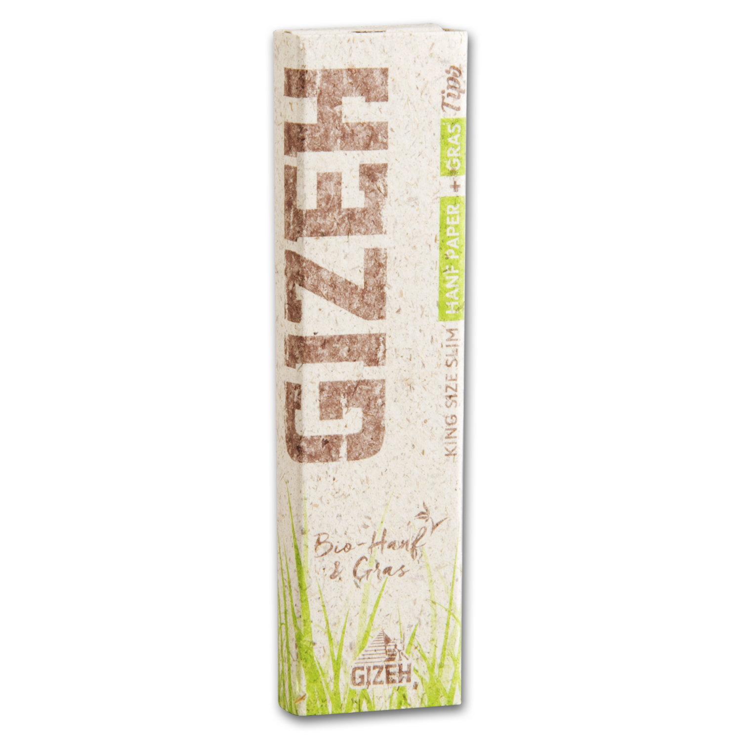 GIZEH Hanf + Gras King Size Slim + Tips 1x34 Stück