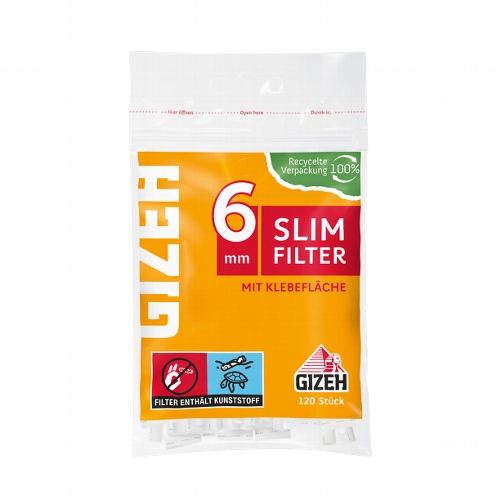 GIZEH Slim Filter 1x120 Stück