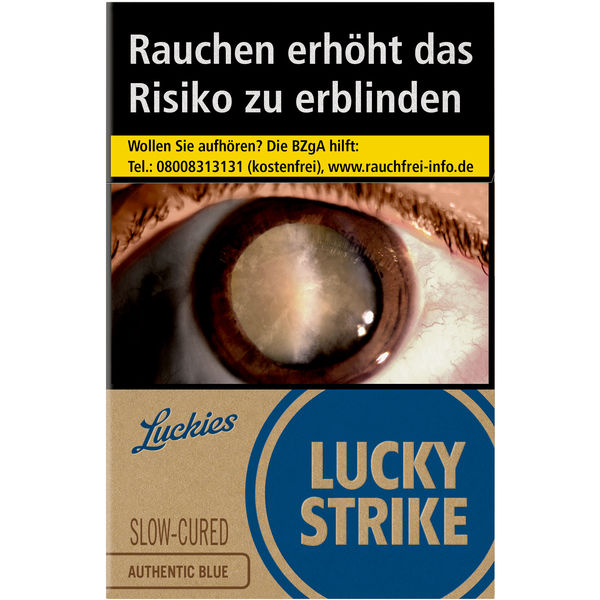 LUCKY STRIKE Authentic Blue 8,20 Euro (10x20)