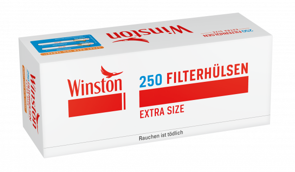 WINSTON Extra Hülsen 250 Stück