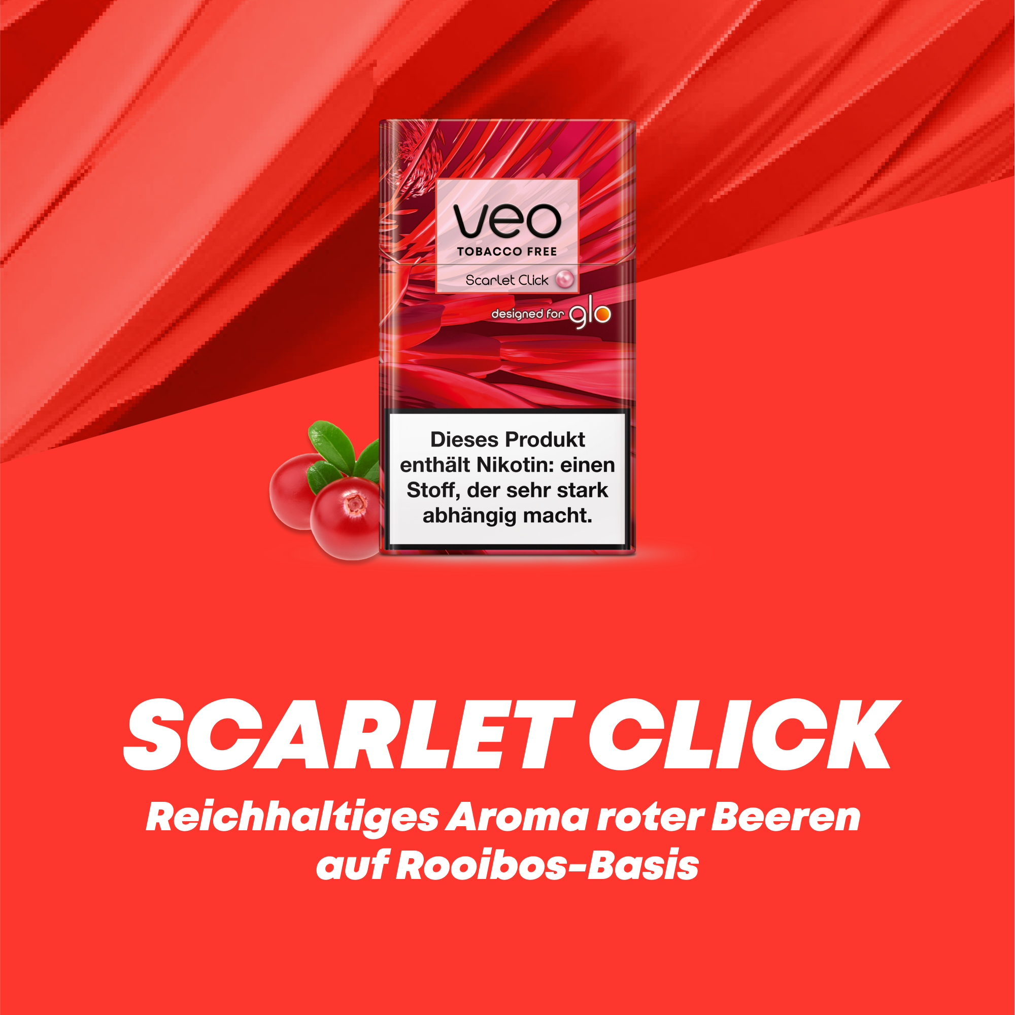 glo veo Scarlet Click (Schachtel)