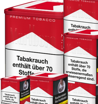 Marlboro Premium Tobacco Red 5 Dosen a 70g