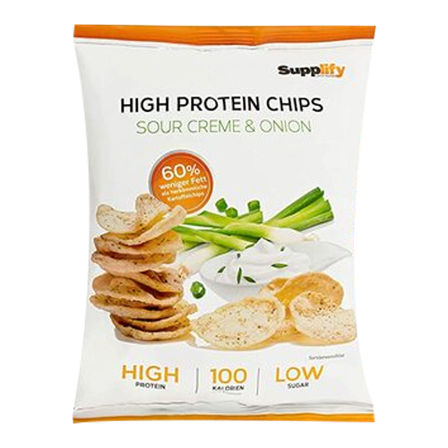 High Protein Chips von SUPPLIFY - Sour Cream and Onion