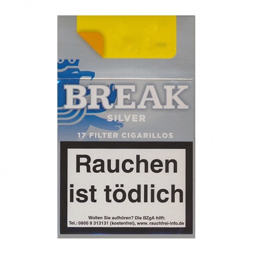 BREAK Silver Cigarillo 2,60 Euro (1x17)