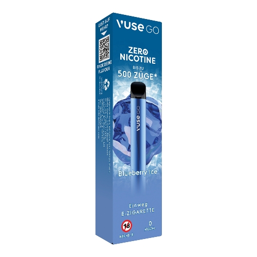 E-Zigarette VUSE Go 500 Einweg Blueberry Ice 0mg