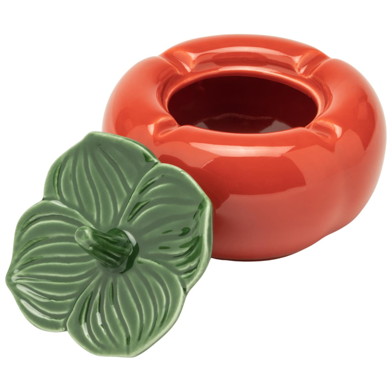 Windascher Keramik Tomate mit Deckel 4 Ablagen Ø 10,5 cm 
