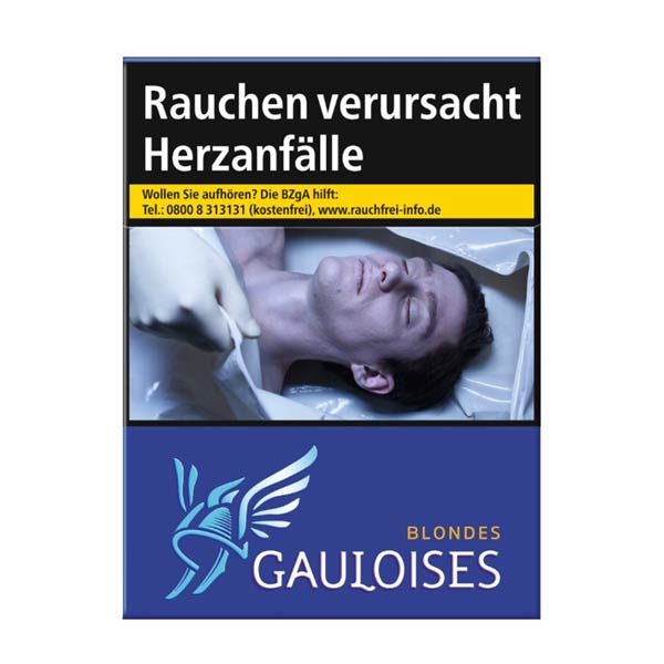 GAULOISES Blondes Blau Automatenpackung 8,00 Euro (10x20)