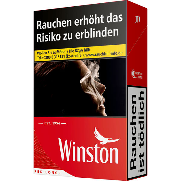 WINSTON Red Longs BP XXL 10,00 Euro (8x29)