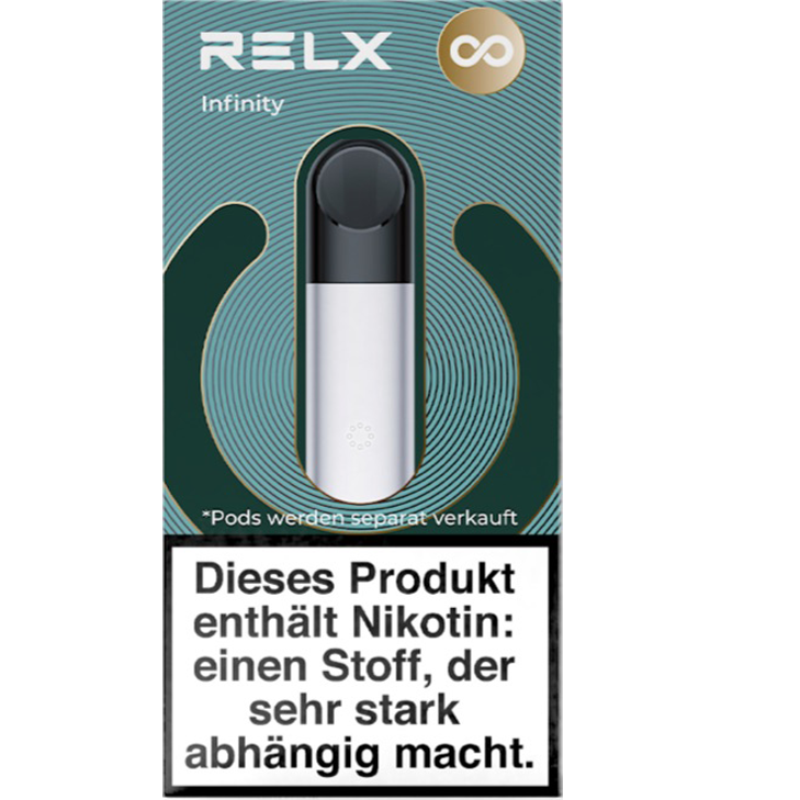 E-Zigarette RELX Infinity Device-Single Silver 350 mAh