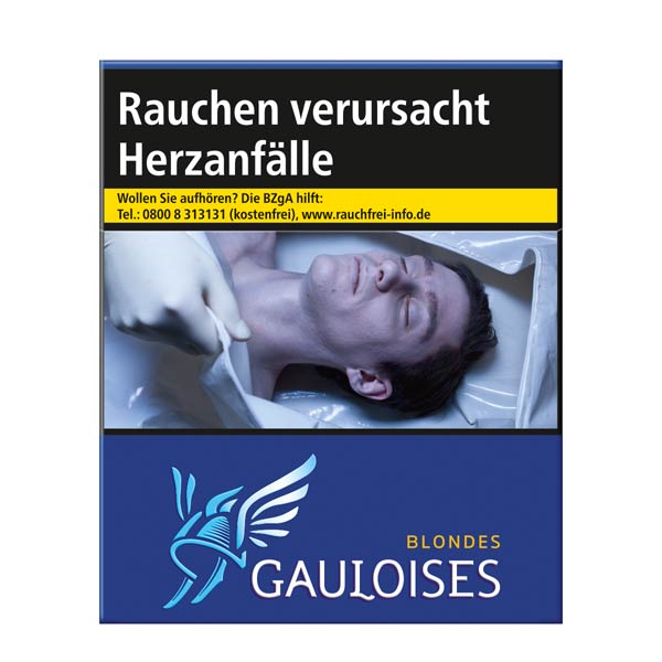 GAULOISES Blondes Blau 15,00 Euro (1x40) Schachtel