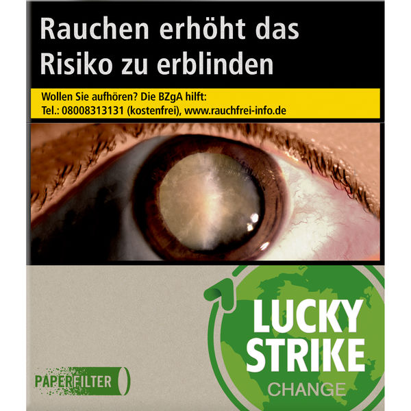 LUCKY STRIKE Change Green Giga 10,00 Euro (8x25)
