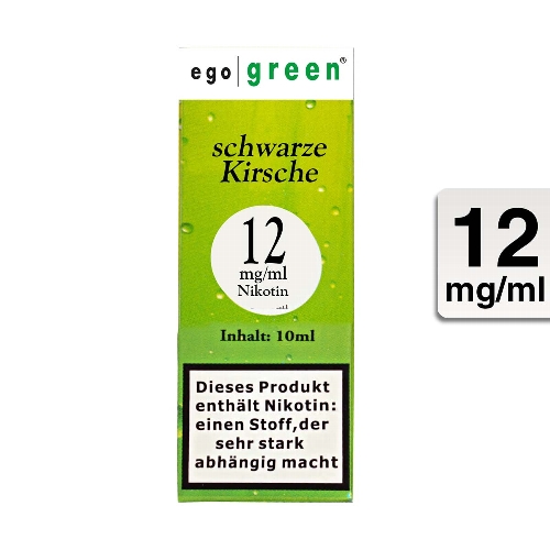 E-Liquid EGO GREEN Blend Tobacco 6 mg