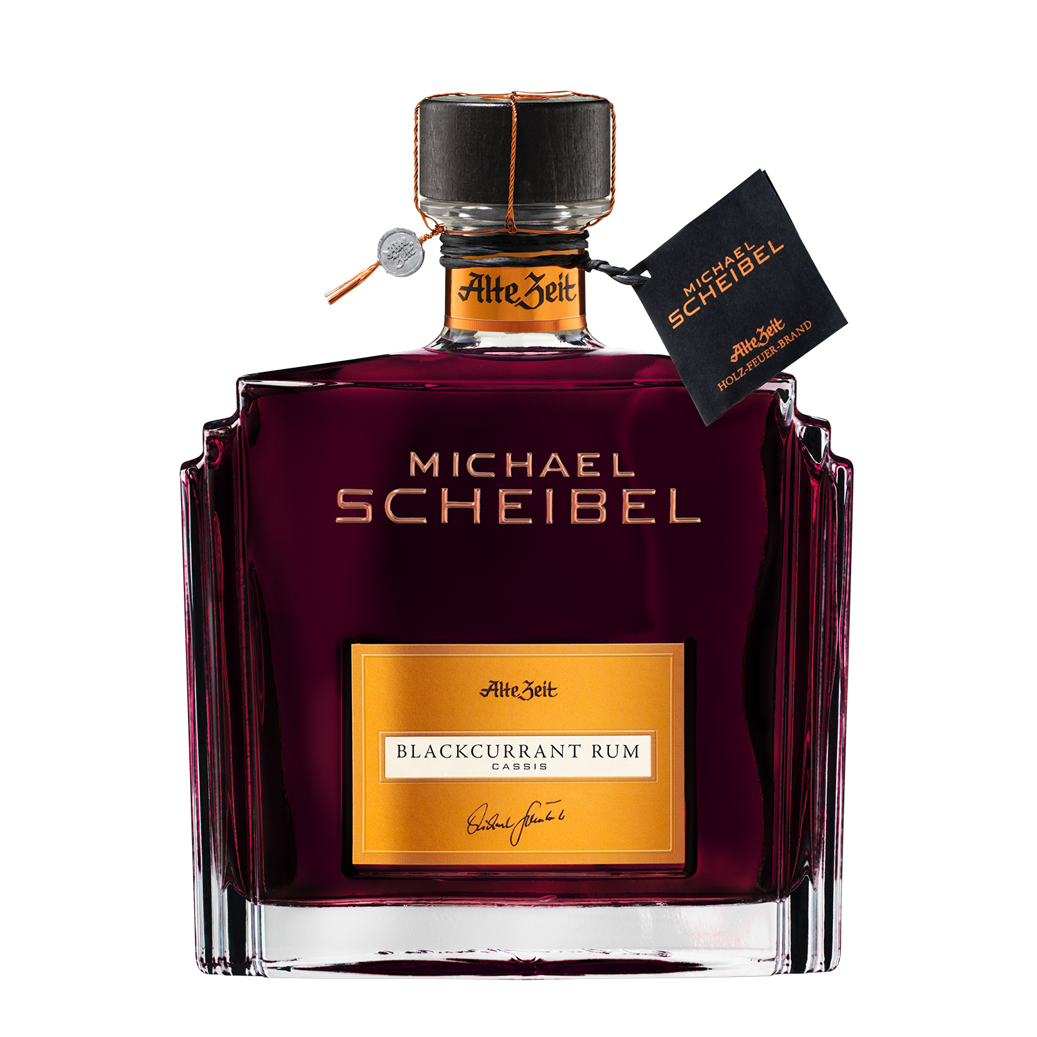 Scheibel Alte Zeit Blackcurrant Rum-Likör 35% vol., 0,7l