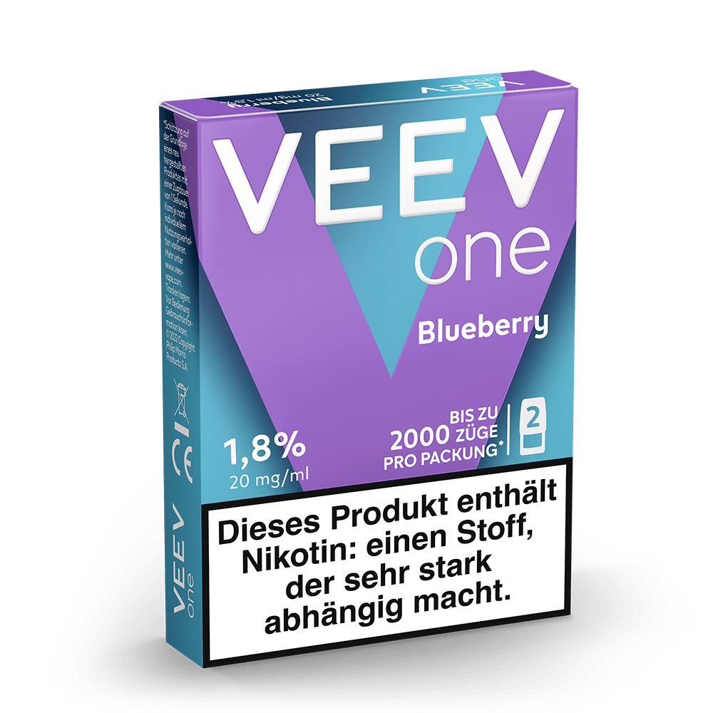Veev One Nachfüllpackung - 5 x 2er-Pack Blueberry