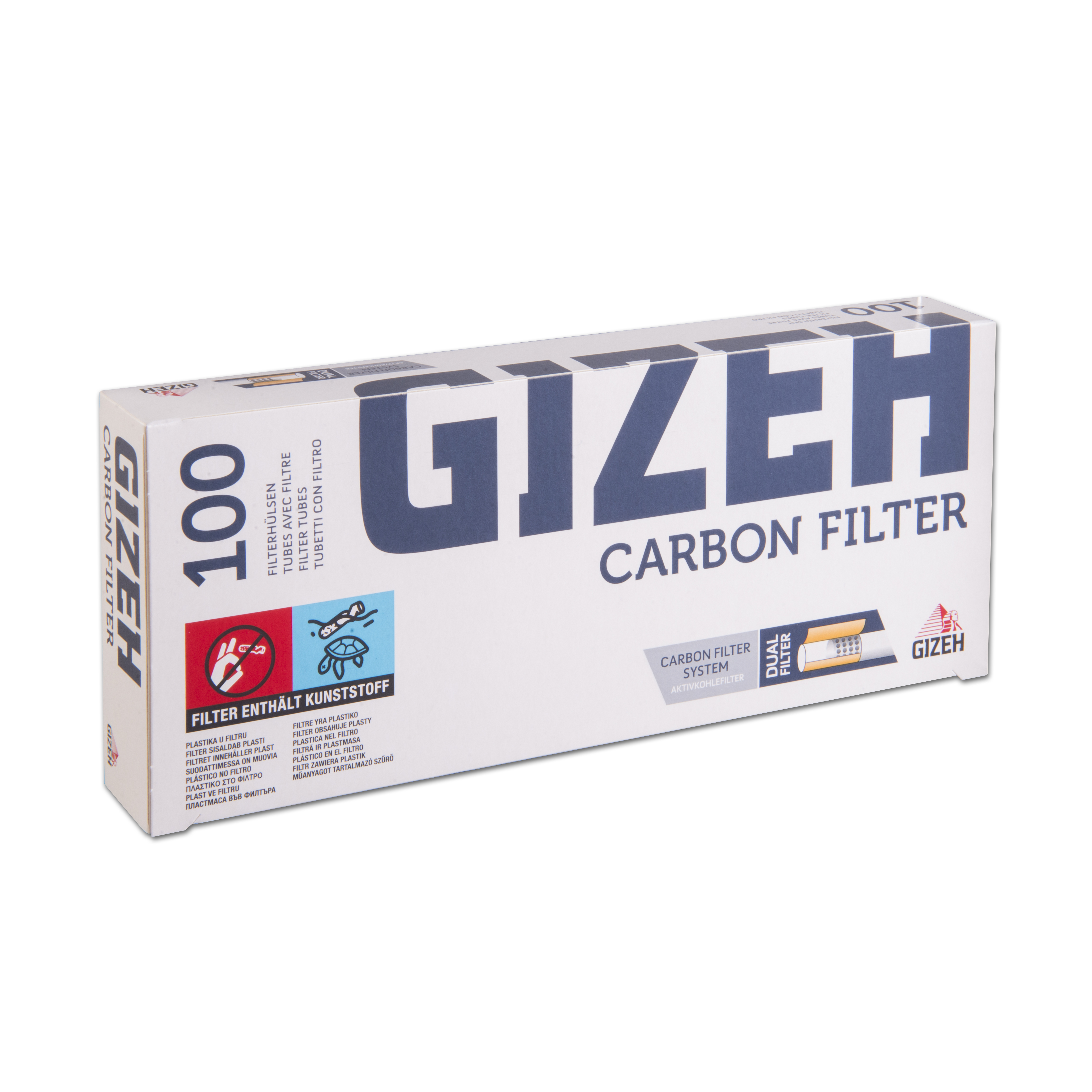 GIZEH Carbon Hülsen 100 Stück