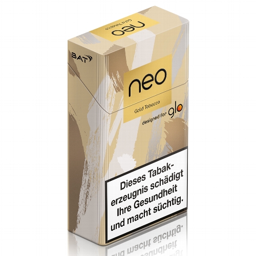 NEO Gold Tobacco Sticks Schachtel