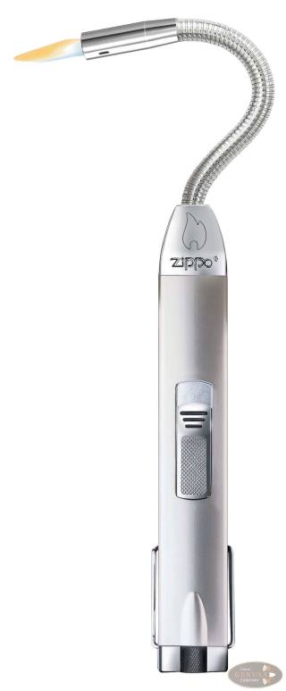 Zippo MPL Lighter Flex Neck chrom Giftbox