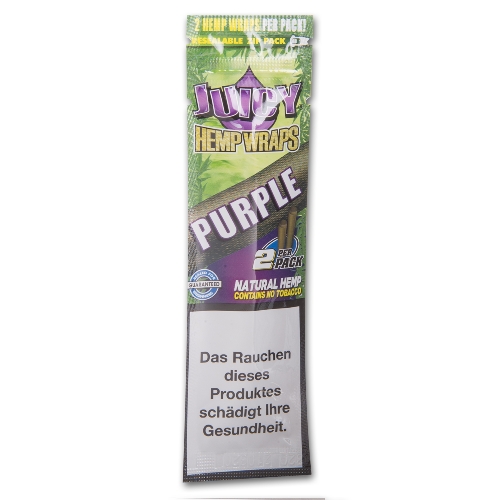 JUICY Hemp Wraps Purple (Grape)