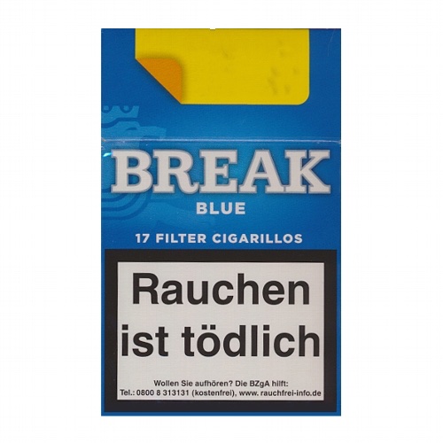 BREAK Blue Filter Cigarillos 2,60 Euro (1x17)