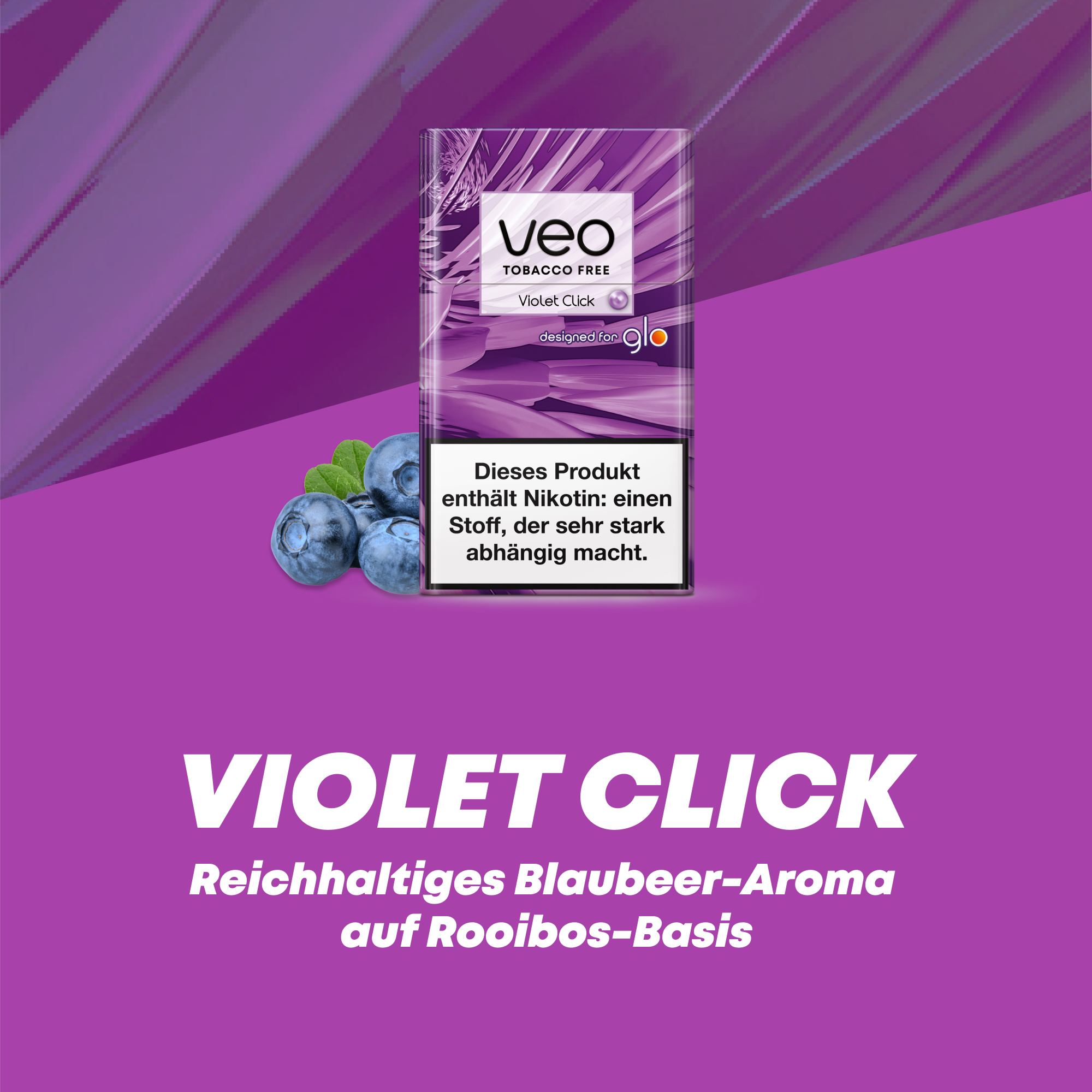 glo veo Violet Click (Stange)