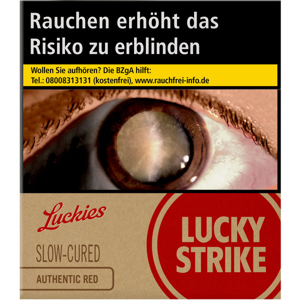 LUCKY STRIKE Authentic Red 10,00 Euro Giga (8x26)