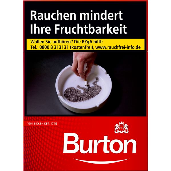 BURTON Orginal XXXL 12,50 Euro (1x40) Schachtel