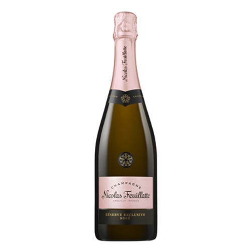  NICOLAS FEUILLATTE Réserve Exklusive Rosé Champagner 12% vol.