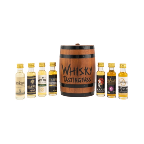 Whisky Tasting Fass: 43,1 % vol., 7x0,02l