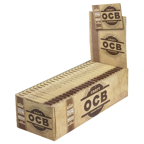 GRATIS Drehtablett OCB Premium 100 x 32 Slim schwarz Long Papers2 Kartons 