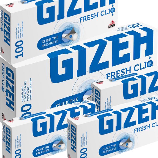 GIZEH Fresh Cliq Hülsen 500 Stück Packung