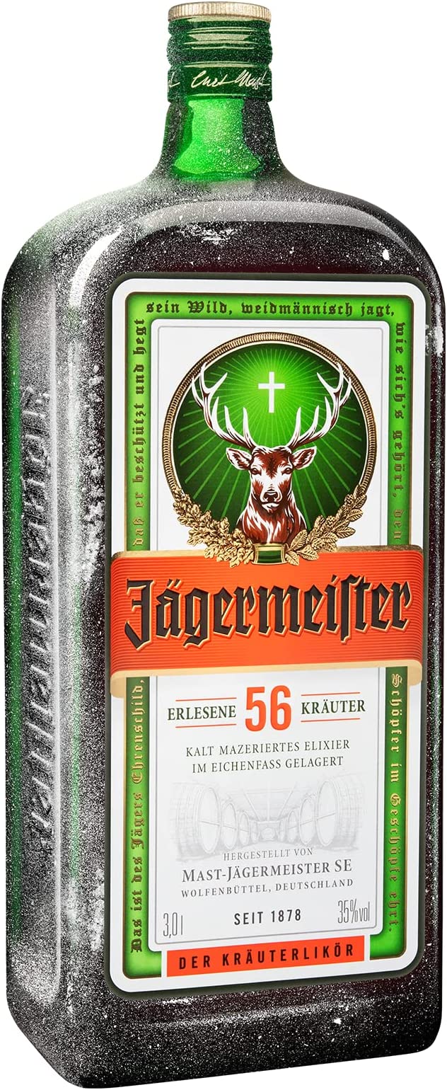 Jägermeister Premium Kräuterlikör 35% vol., 3l inklusive Ausschankhilfe