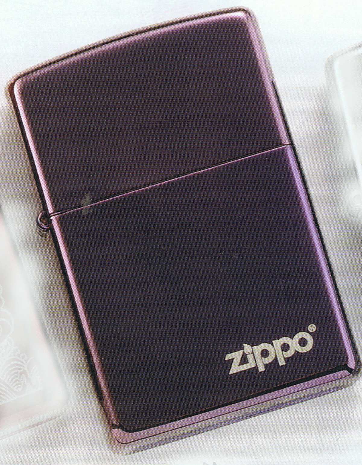 ZIPPO purple poliert mit Zippo Logo 60001238