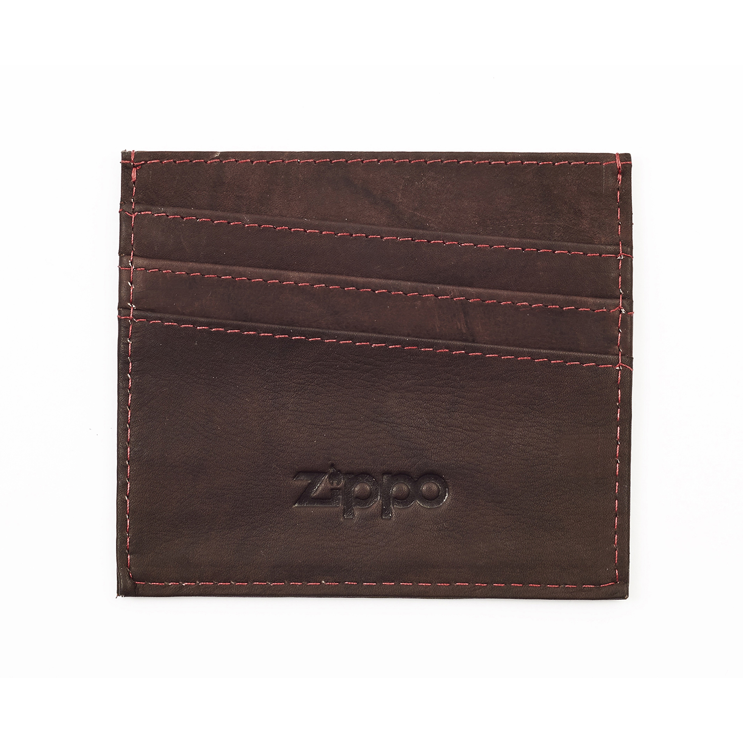 Kreditkartenetui ZIPPO Leder braun 5 Kreditkarten 10x8,7x0,5cm 2005128