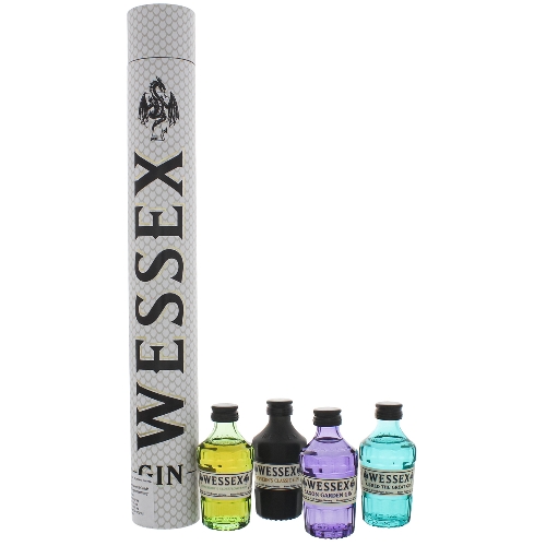 Wessex Miniatur-Gin-Set 42,2% vol., 4x0,05l