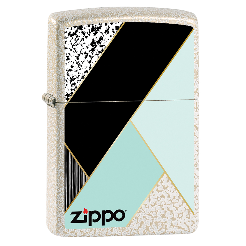 ZIPPO mercury glass Geometric Design 60005737