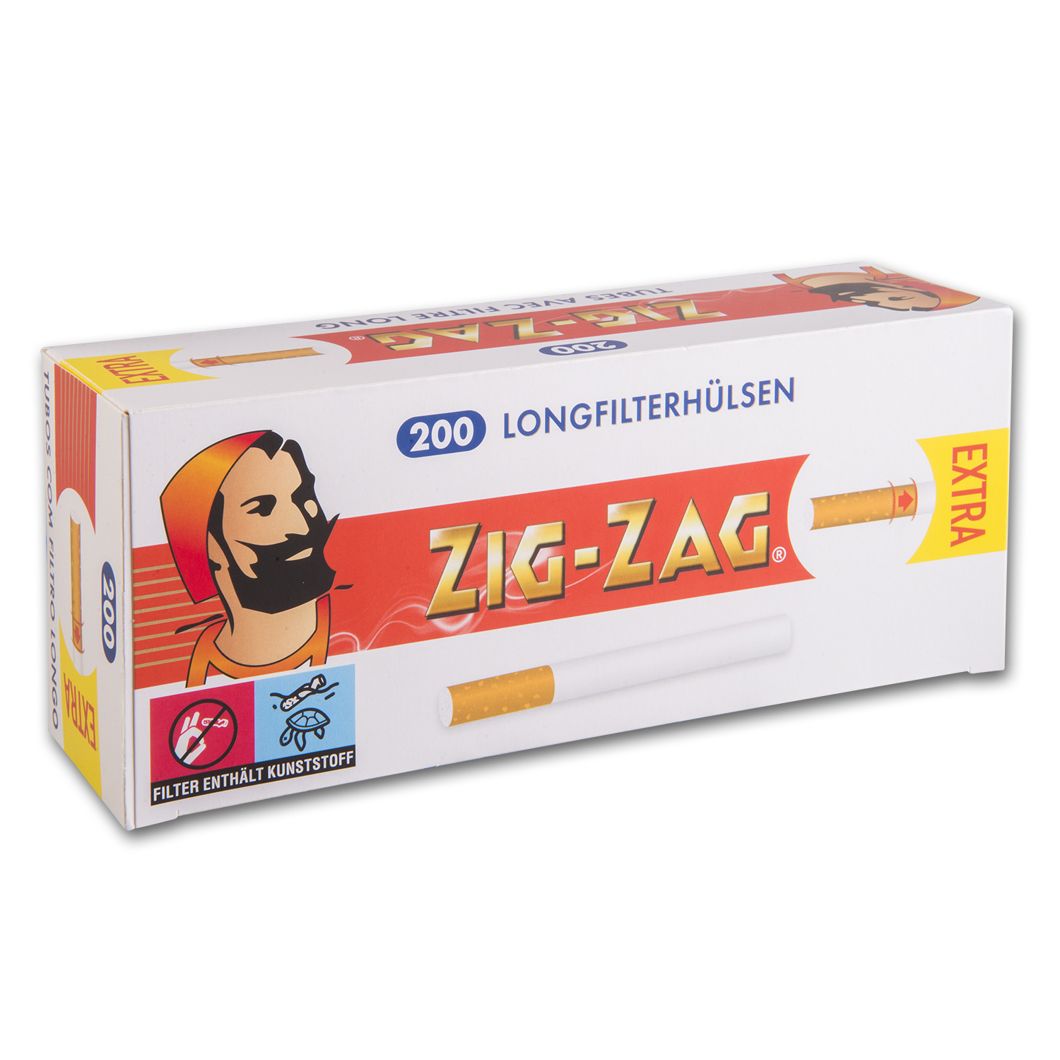 ZIG ZAG Extra Hülsen 200 Stück 