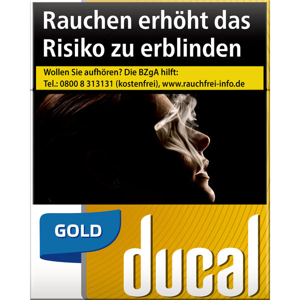 DUCAL Gold Cigarettes XXXL 12,00 Euro (5x38)