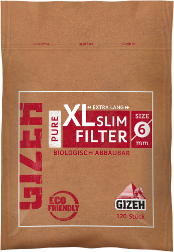 GIZEH Pure XL Slim Filter 1x120 