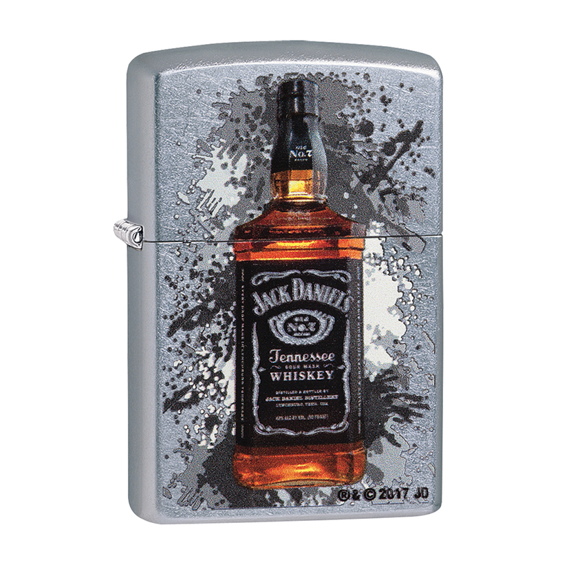 ZIPPO Street chrom Jack Daniel's Bottle 60003481