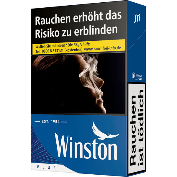 WINSTON Blue BP L 8,00 Euro (10x21)