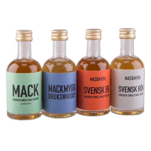 Mackmyra Classic Collection Whiskey 4x0,05l