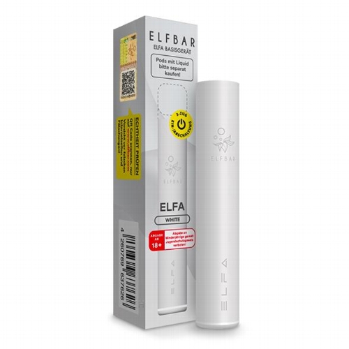 E-Zigarette ELFBAR Elfa weiß 500 mAh