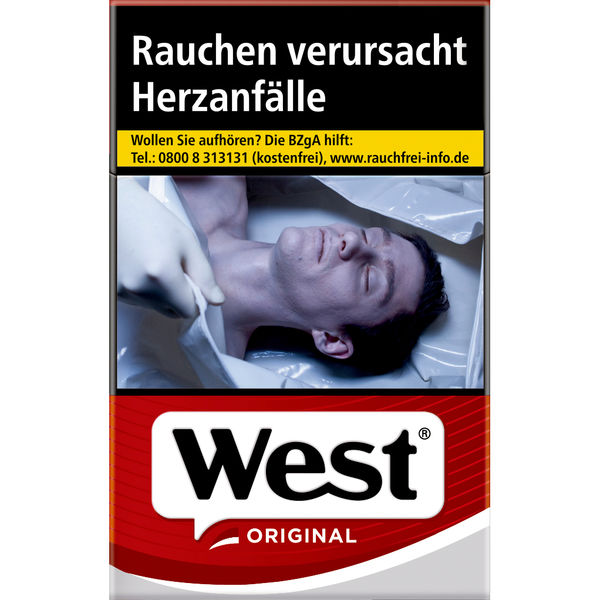 WEST Original Edition Automatenpackung 8,00 Euro (10x21)