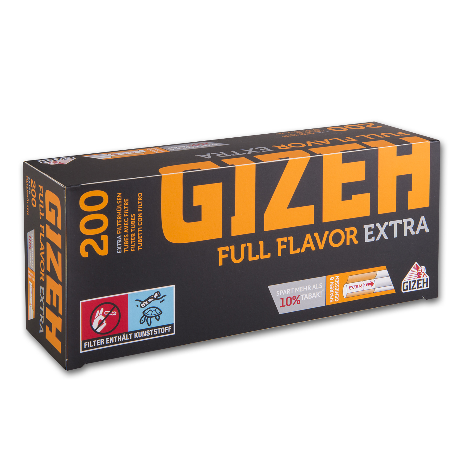 GIZEH Extra Filterhülsen (5) 200 Stück Packung