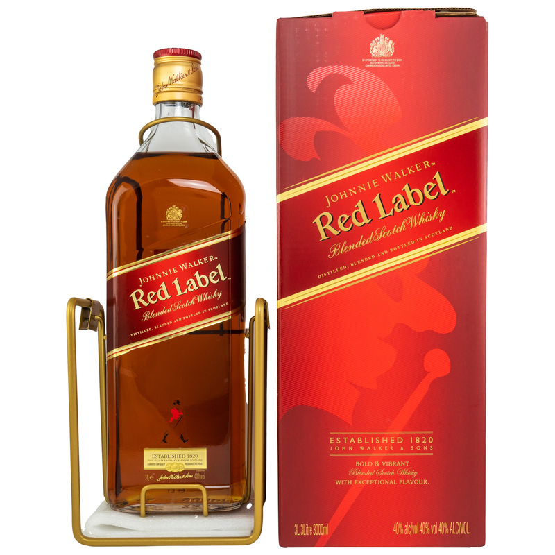 Johnnie Walker Red Label Blended Scotch Whisky 40% vol., 3l
