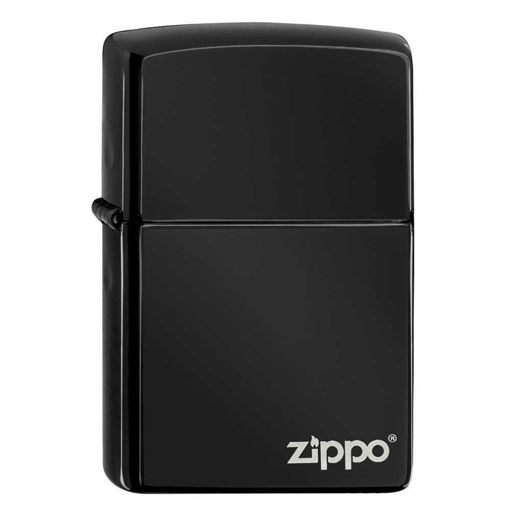 ZIPPO ebony mit Zippo Logo 60001246
