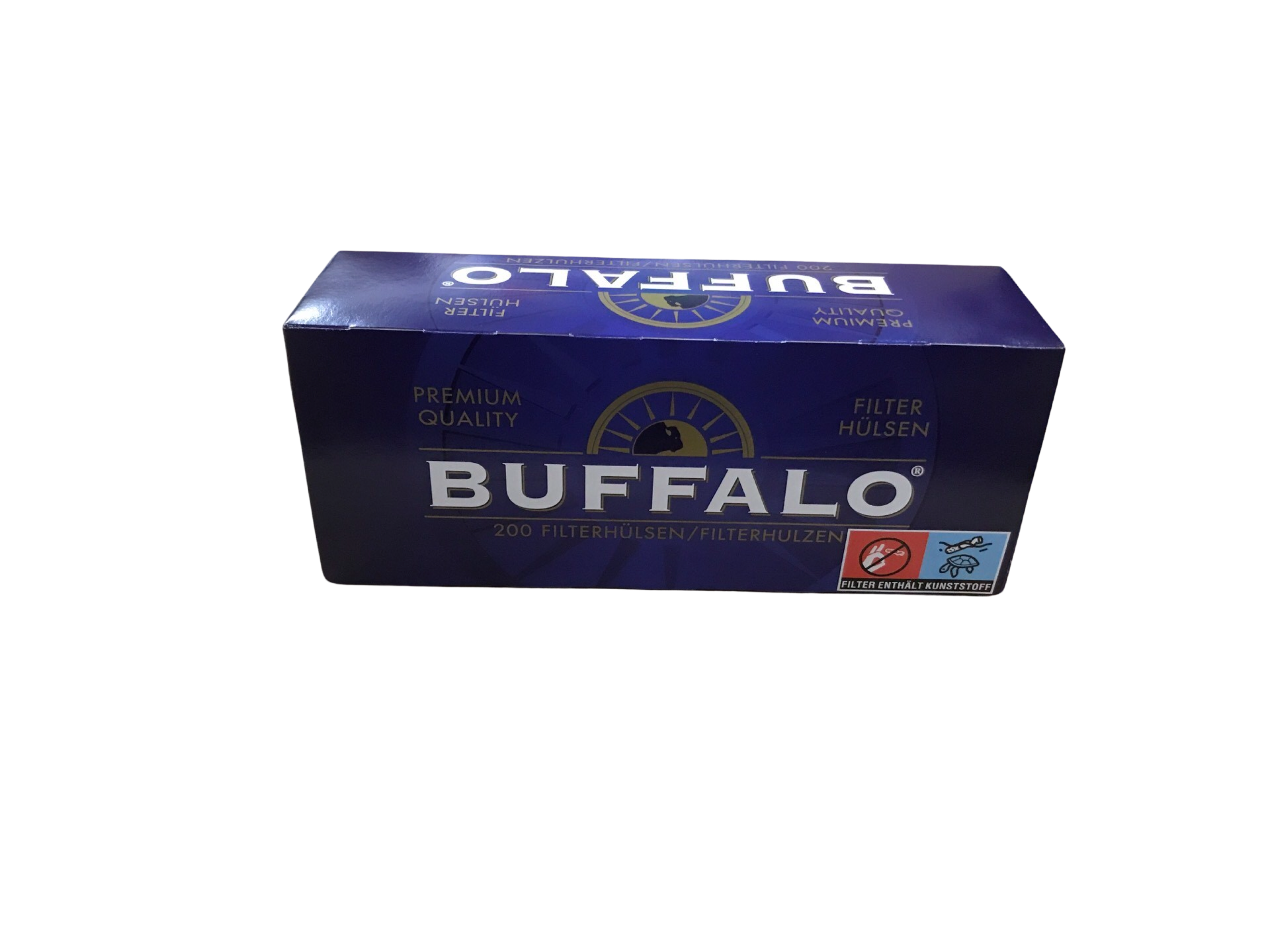 Buffalo Hülsen blau 200 Stück